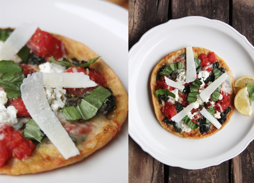 Greek Flatbread Pizza